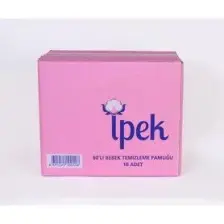 İpek Maxi Bebek Temizleme Pamuğu 60'lı X 30 Paket 1 Koli