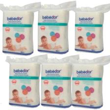 Bebedor Bebek Temizleme Pamuğu - 6 Paket