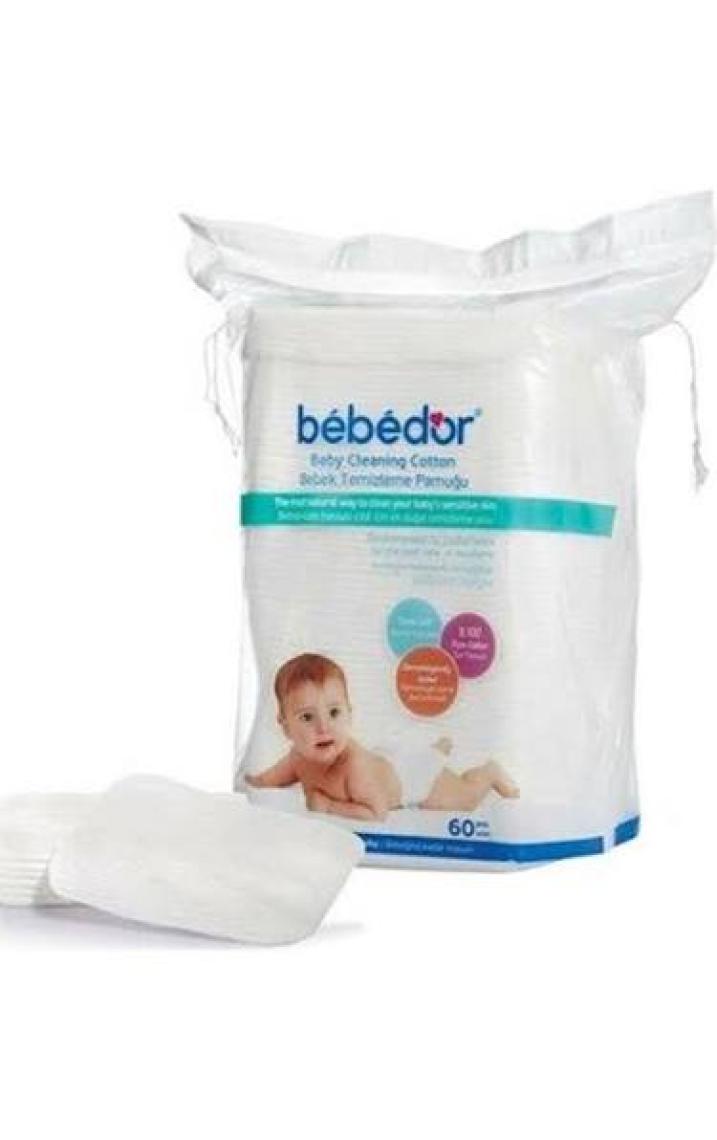 Bebedor B-631 Bebek Temizleme Pamuğu2 Li Paket