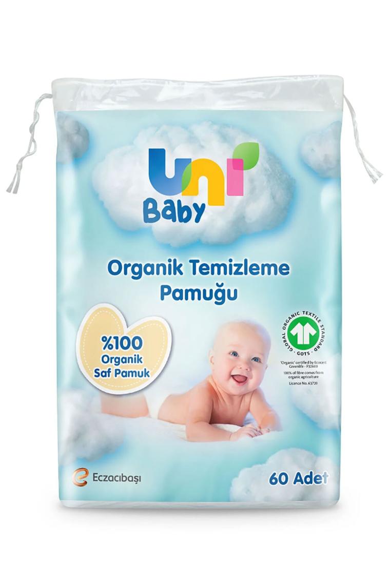 Bebek Temizleme Pamuğu 60 Lı