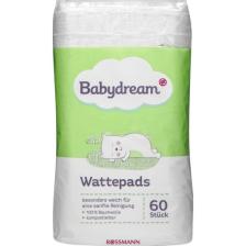 Babydream Bebek Temizleme Pamuğu, 60 Adet