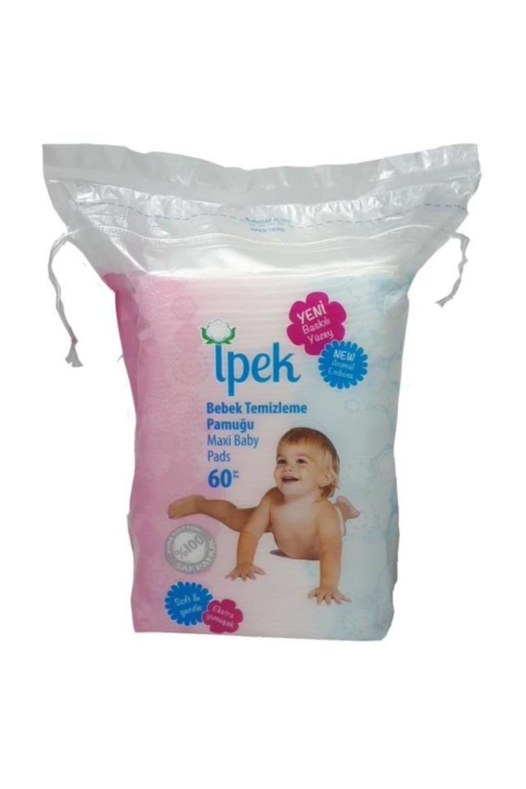 Maxi Bebek Temizleme Pamuğu 60'lı x 16'lı Paket