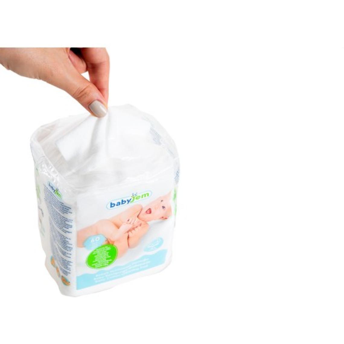 Baby Jem Bebek Temizleme Pamuğu 60lı