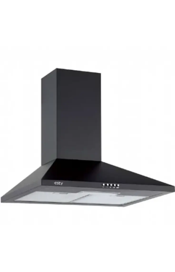 Esty 2240 Siyah 60 Cm Davlumbaz