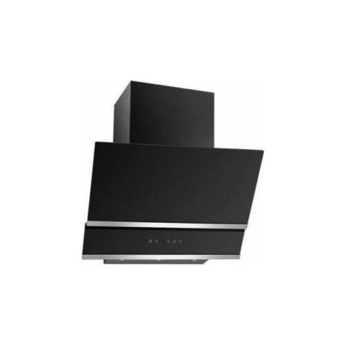 Simfer T 8658 Sm  60 Cm Siyah  Dekoratif Cam Davlumbaz