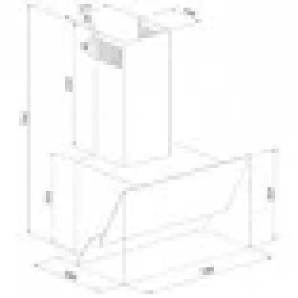 Esty 3471 90 cm Beyaz Duvar Tipi Davlumbaz