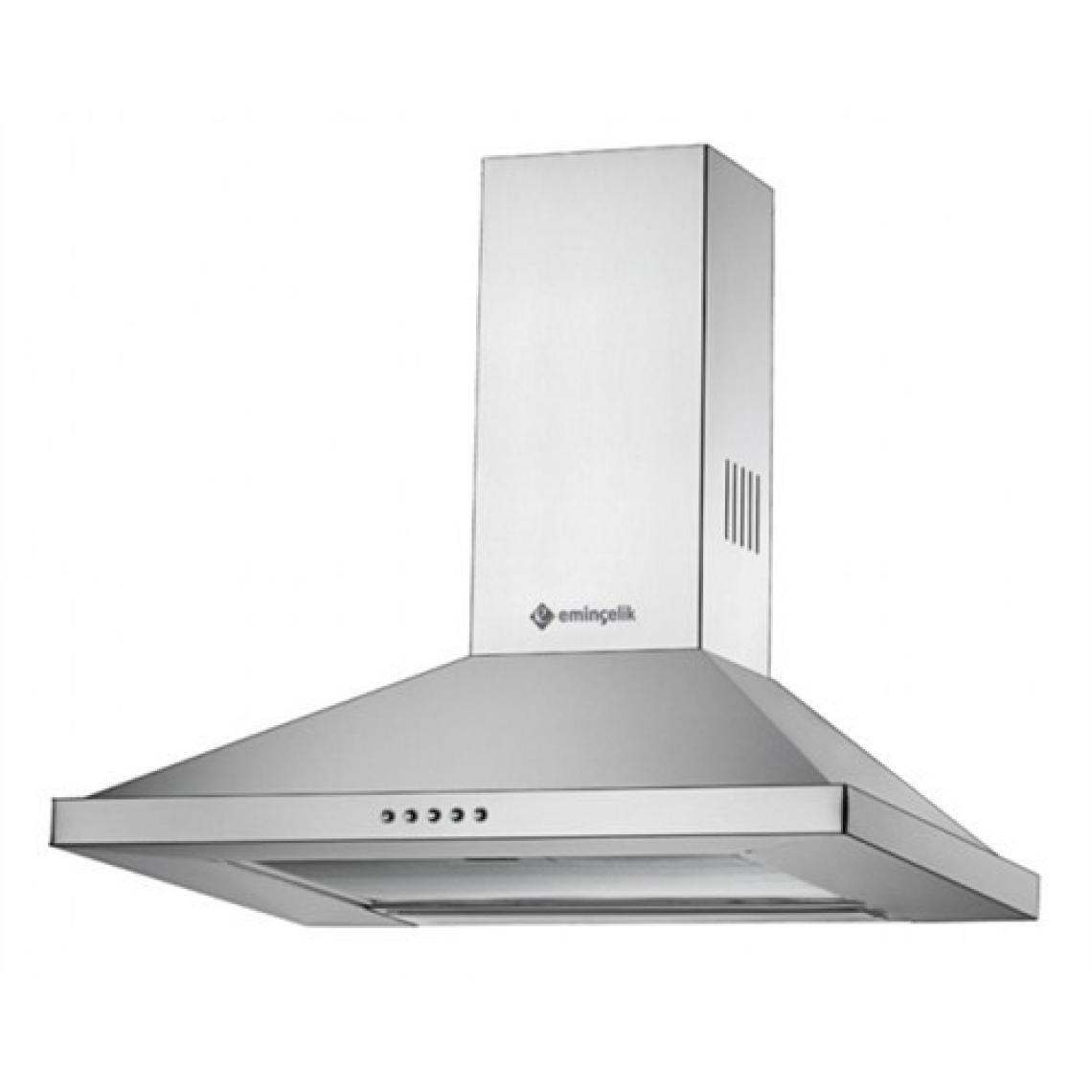 Eminçelik Ec-Ch 1420 X60 Piramit Paslanmaz Inox Davlumbaz