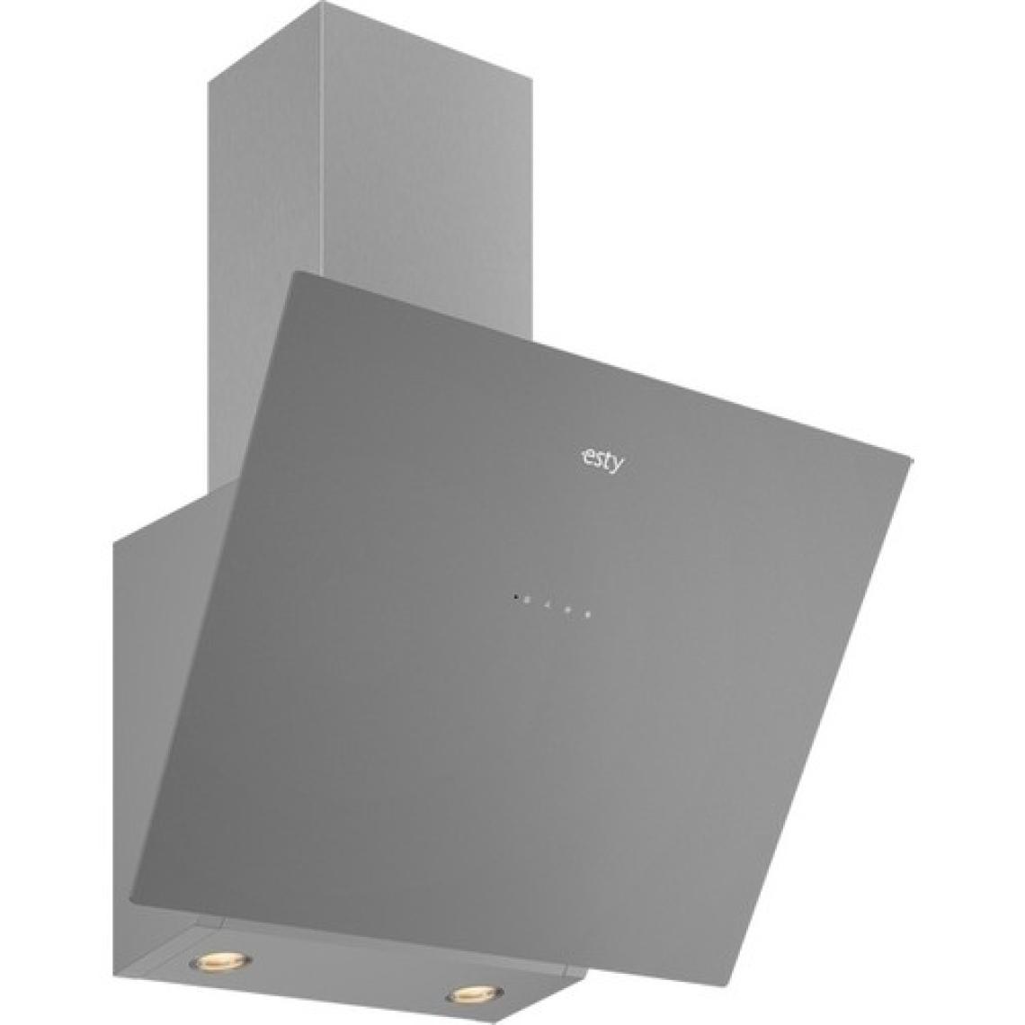 Esty 3457 60 cm Gri Cam Davlumbaz