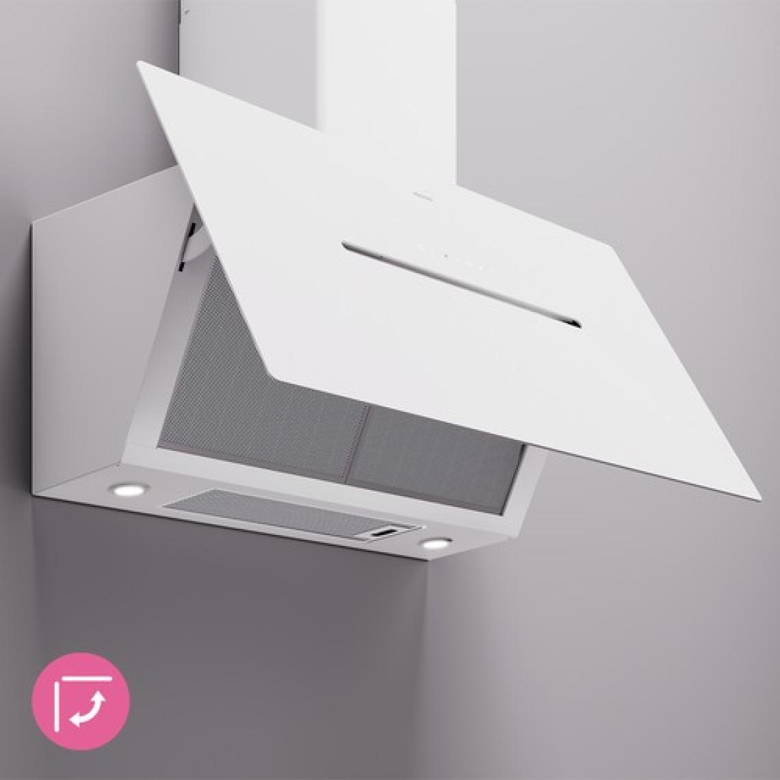 Kügerr D8 90 cm Beyaz Sessiz Davlumbaz