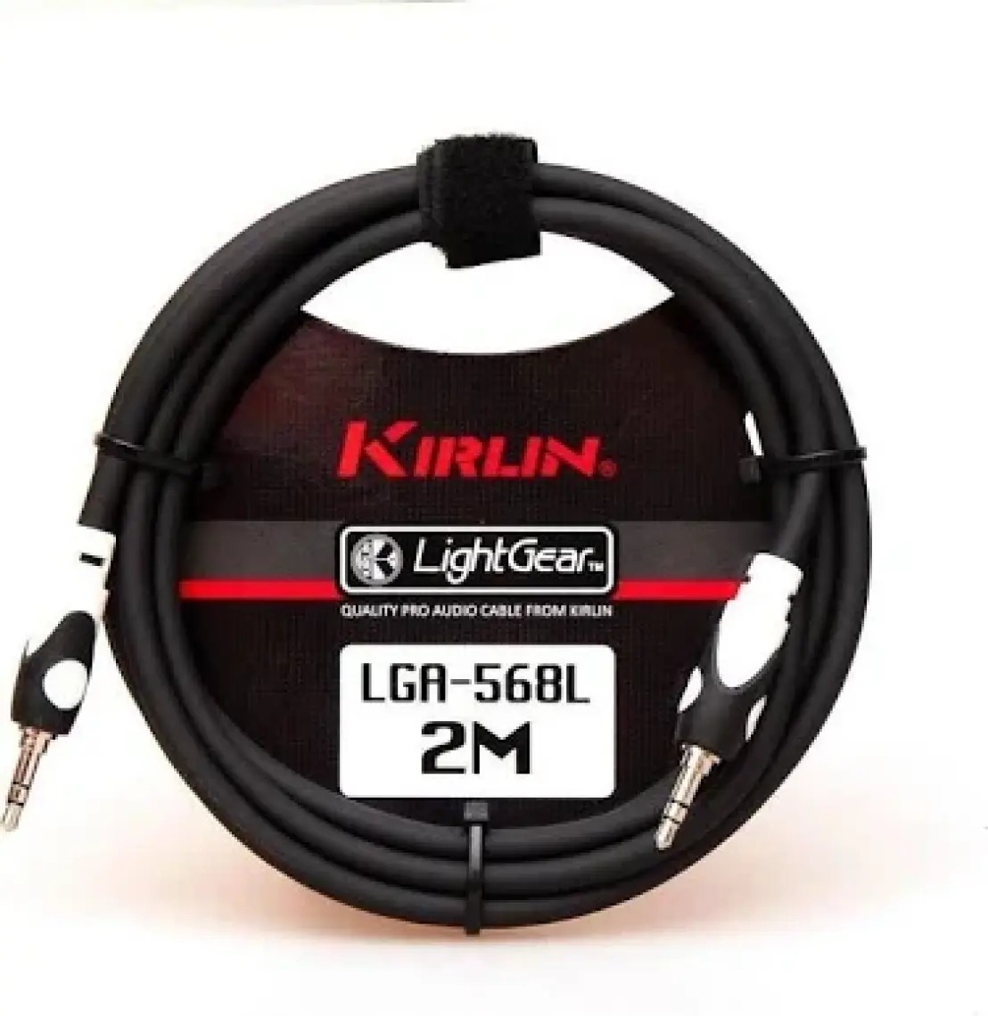 Kirlin LGA568L2MBK 3,5 mm. TRS Plug