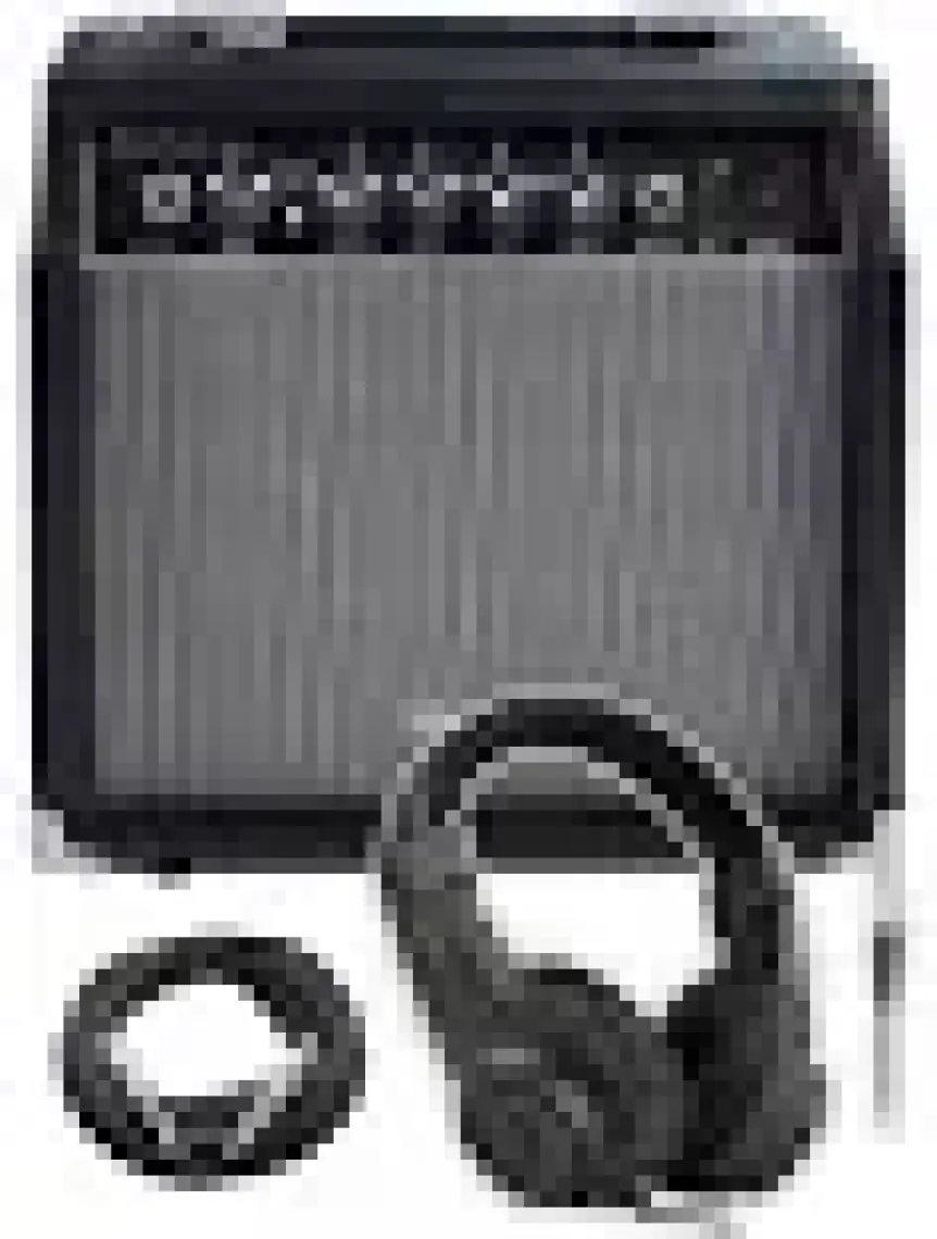 Midex MGA-35BK-HD Elektro Gitar Amfisi 35 Watt Gain Özelliği Kulaklık Çıkışı