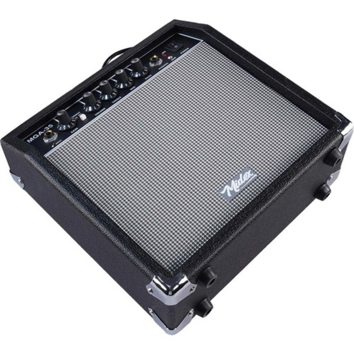 Midex MGA-35BK-PAK Elektro Gitar Amfisi Seti
