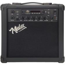 Midex MGA-25XBK Elektro Gitar Amfisi 25 Watt USB Bluetooth Şarjlı 2 Girişli