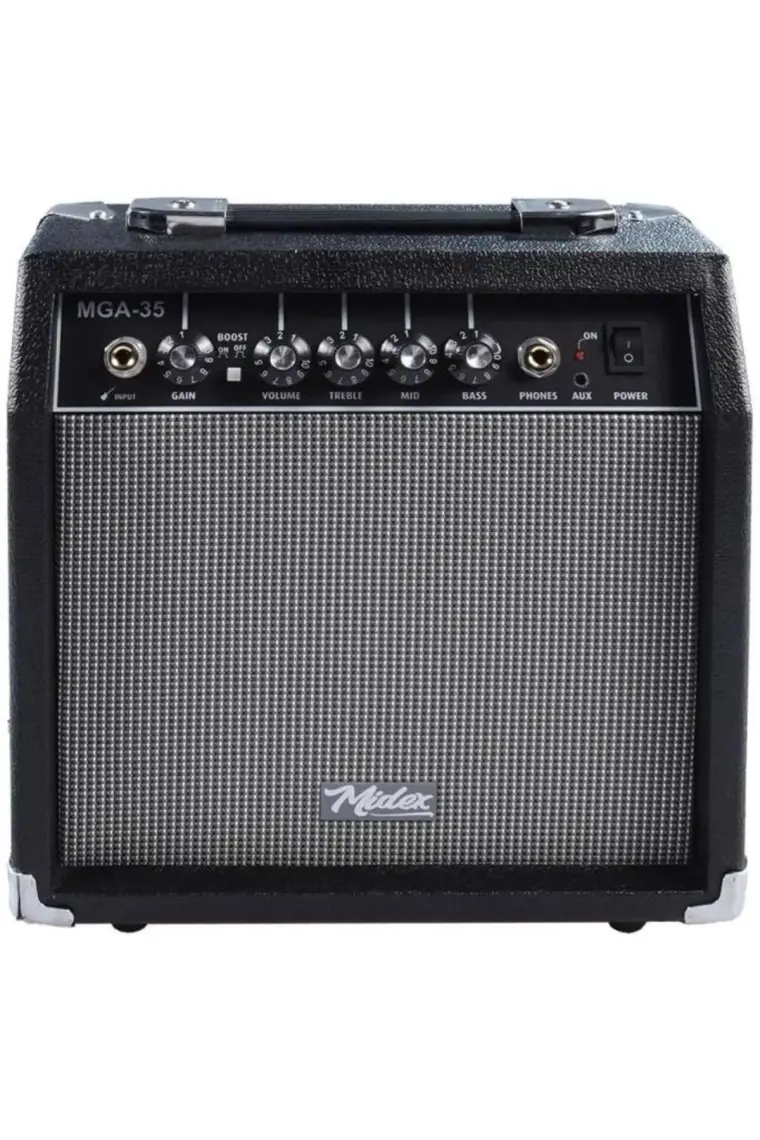 Midex MGA-35BK-FP Elektro Gitar Amfi Seti 35 Watt