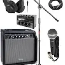 Midex MGA-35BK-FP Elektro Gitar Amfi Seti 35 Watt