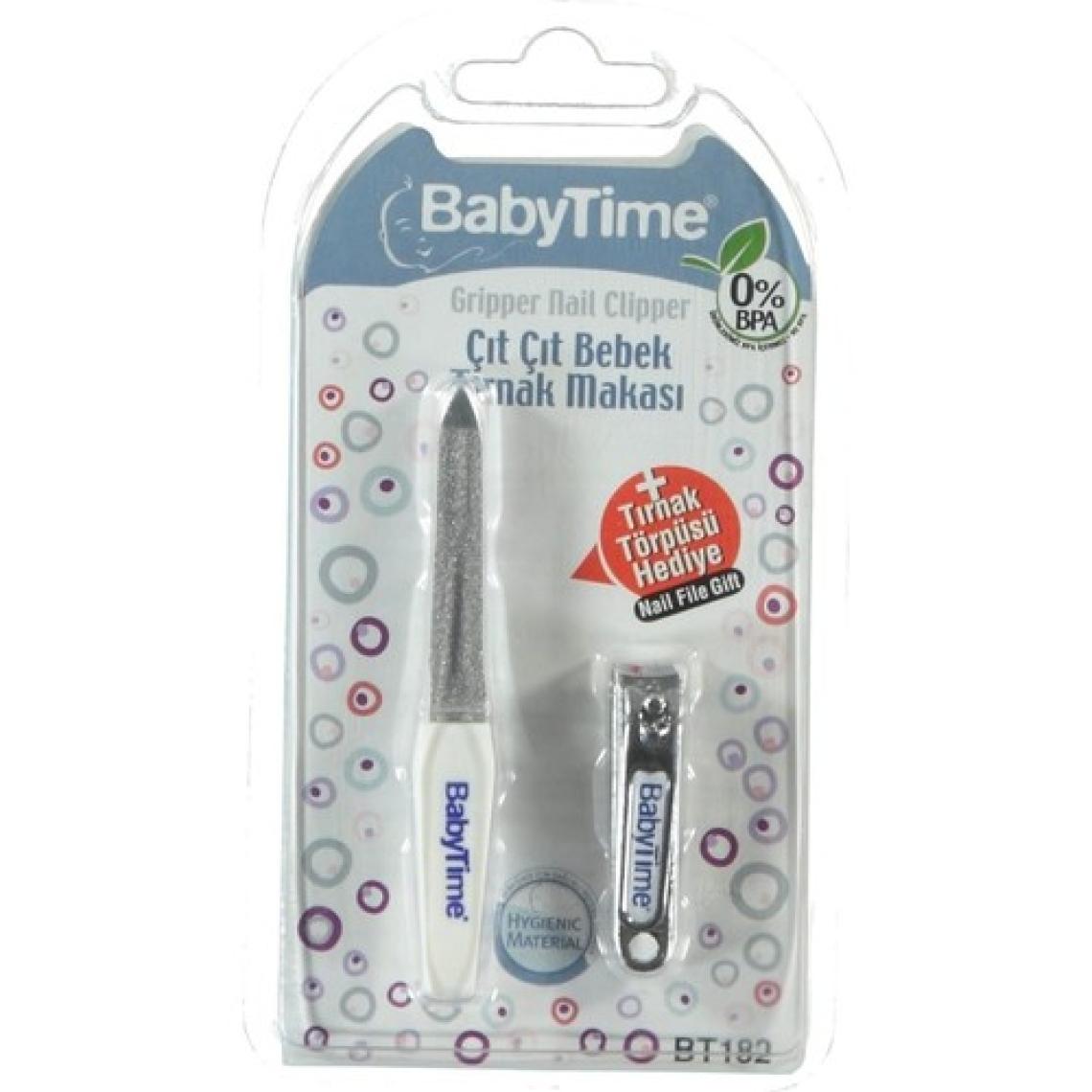 BabyTime Çıt Çıt Bebek Tırnak Makası + Törpü