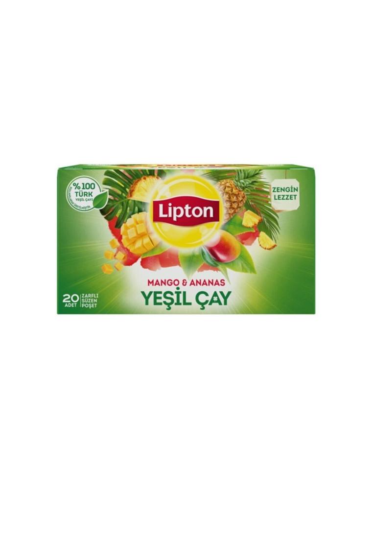 Mango & Ananaslı Bardak Poşet Yeşil Çay 20'li