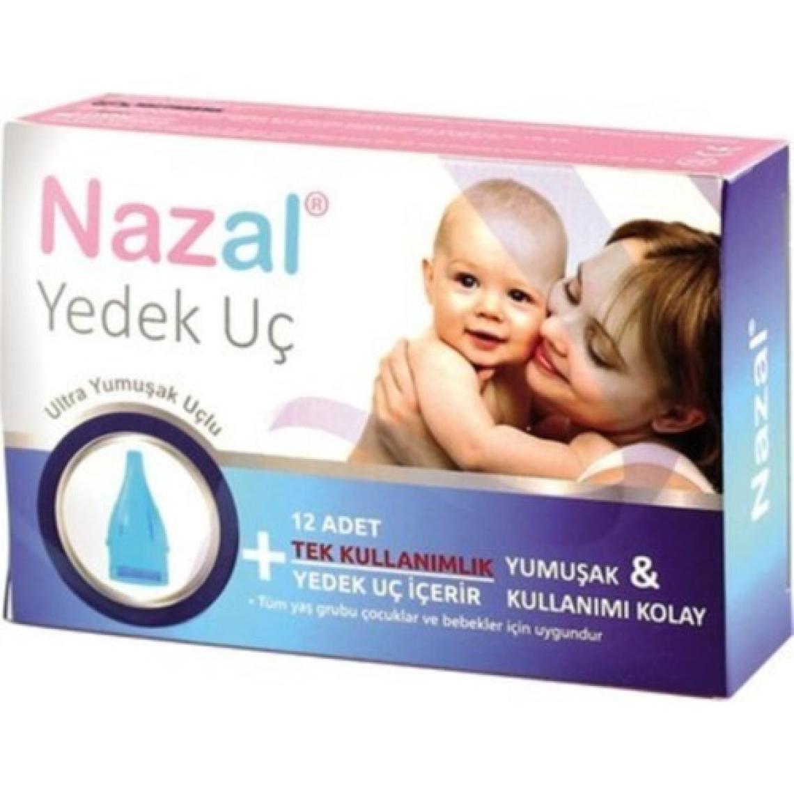 Otribebe Nazal Burun Aspiratörü Yedek Uç 10 Kutu Uyumlu 120 Adet