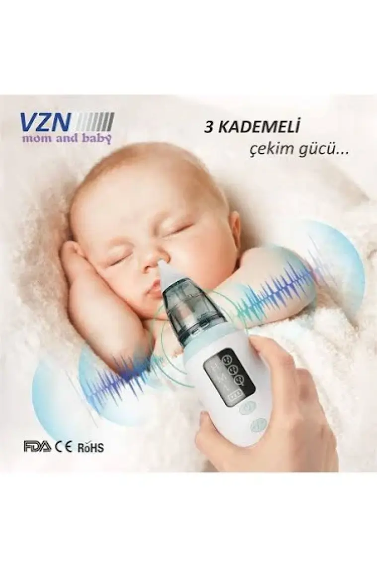 Vzn Elektrikli Burun ve Kulak Aspiratörü