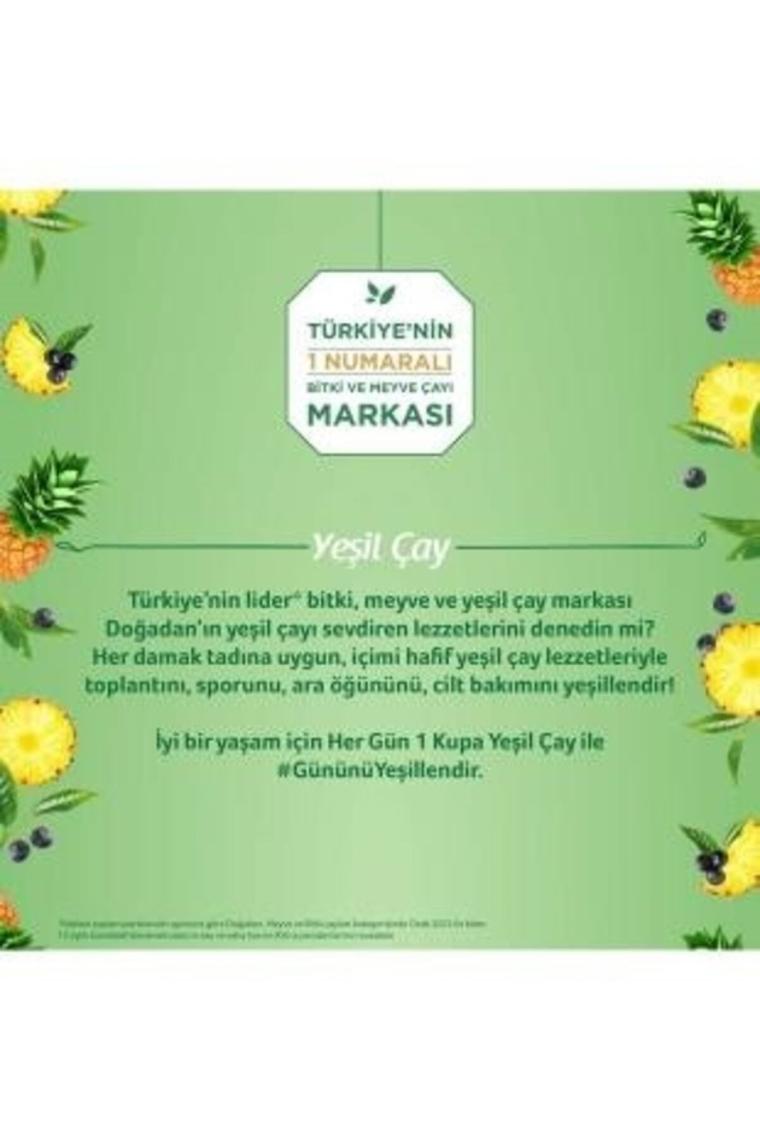 Doğadan Sade Yeşil Çay 20'li