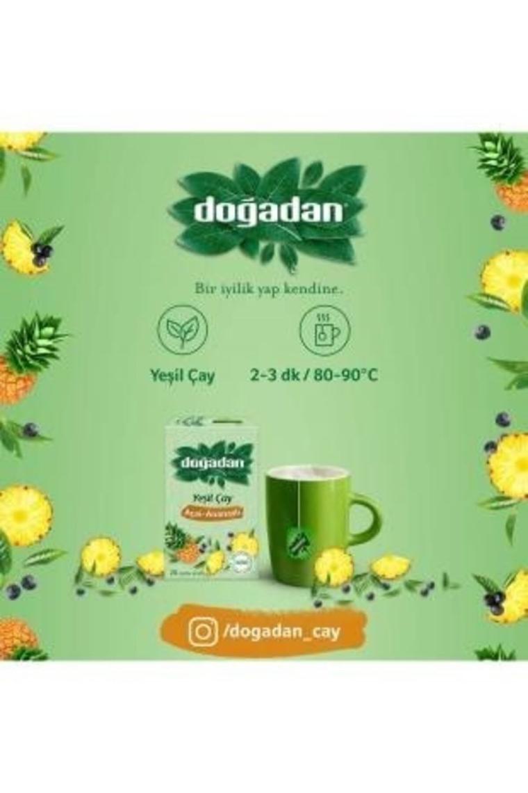 Doğadan Sade Yeşil Çay 20'li