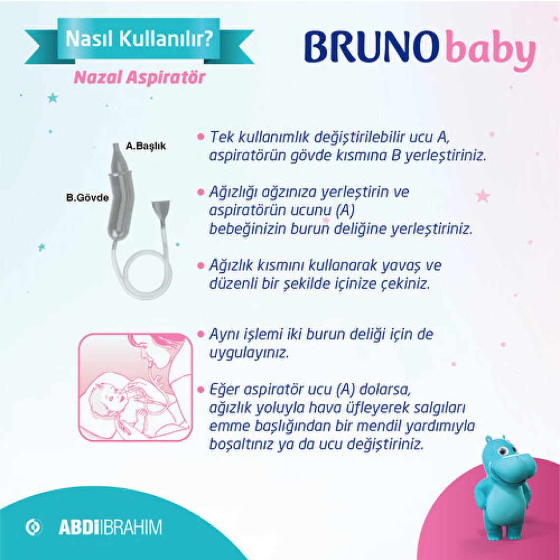 Bruno Baby Nazal Aspiratör - Abdi İbrahim