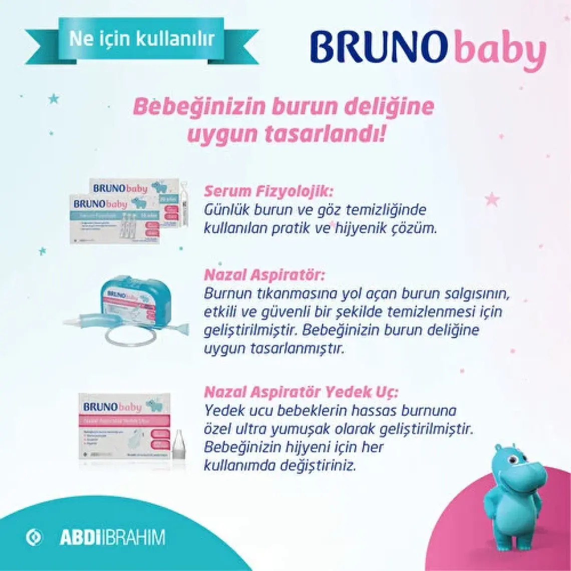 Bruno Baby Nazal Aspiratör - Abdi İbrahim