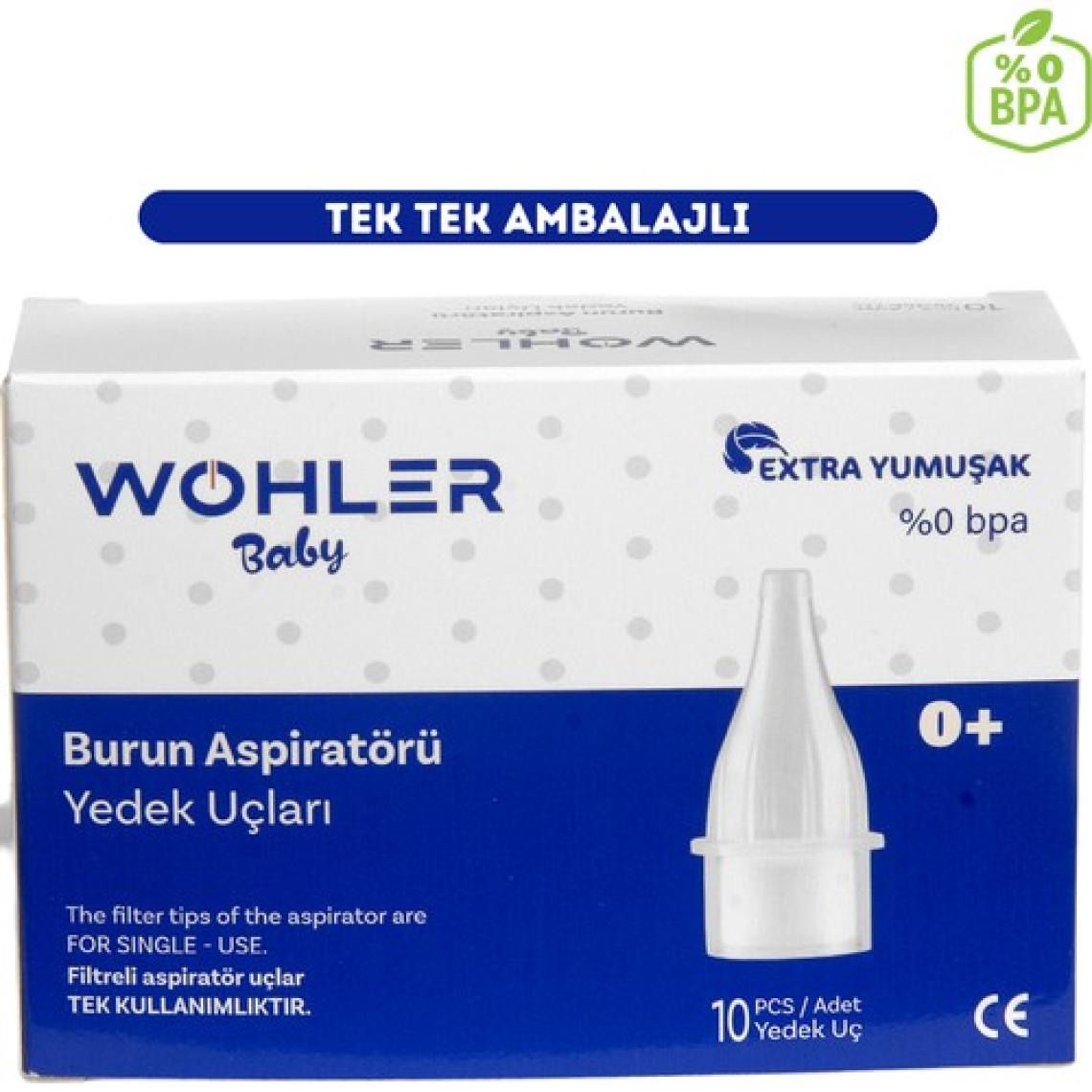 Wohler Nazal Burun Aspiratörü Yedek Uç 10 'lu ( Otribebe Uyumlu )