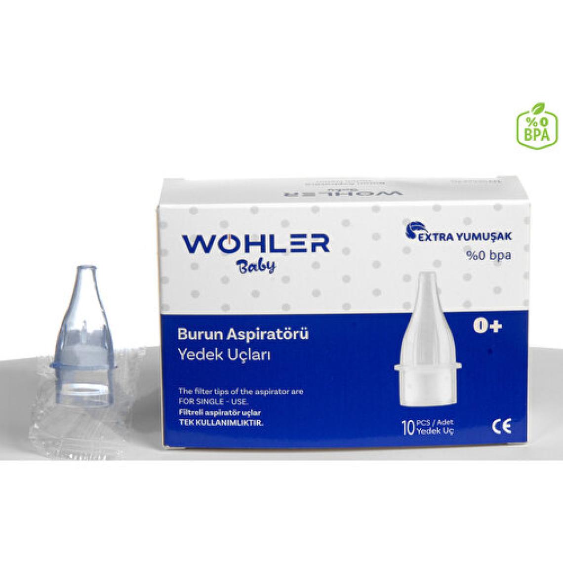 Wohler Nazal Burun Aspiratörü Yedek Uç 10 'lu ( Otribebe Uyumlu )