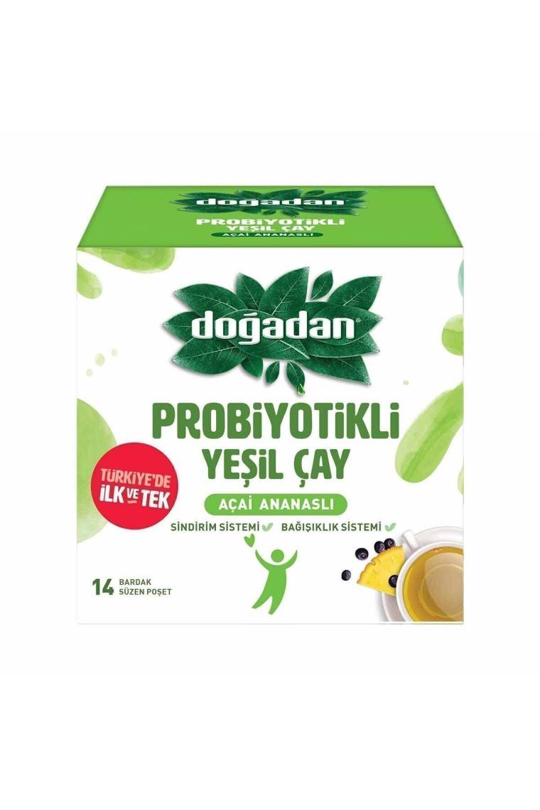 Probiyotikli Yeşil Çay Açai Ananaslı 14l'ü