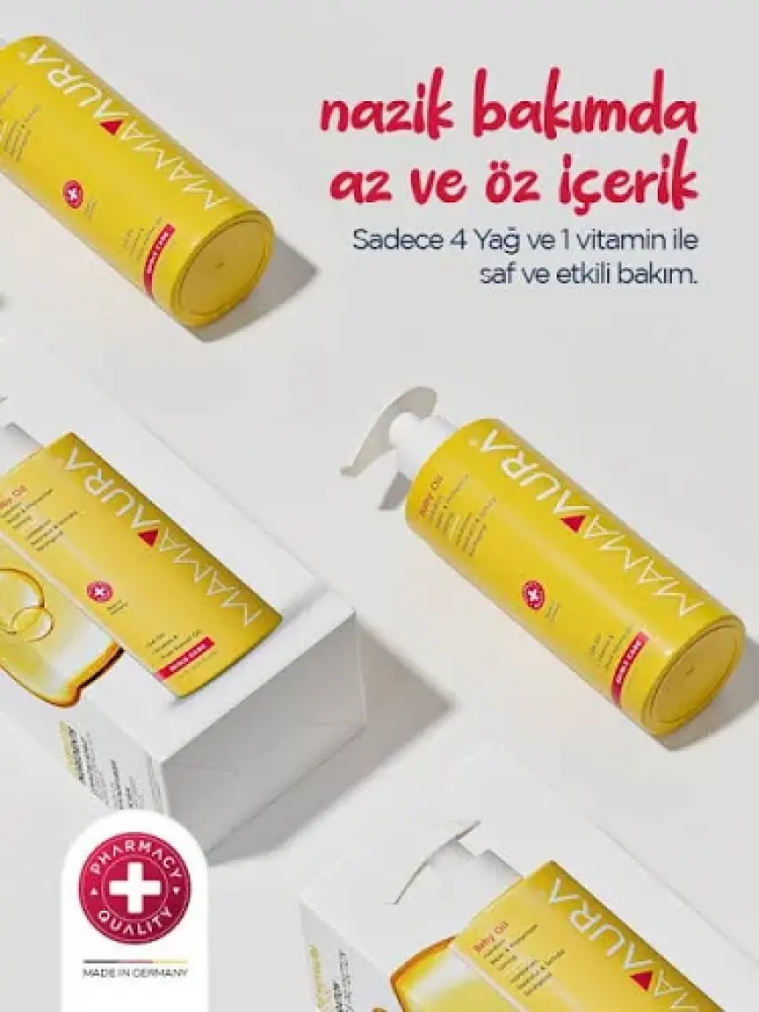 Mamaaura Içerikli Bebek Bakım Yağı - Baby Oil 200 ml