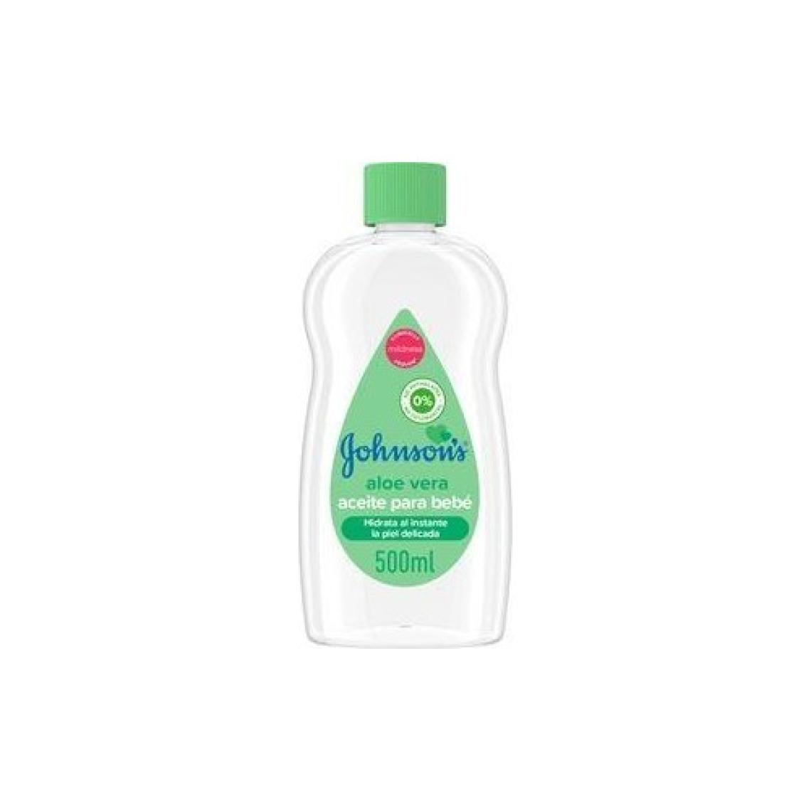 Johnson's Baby Oil Aloe Vera 500 ml Yeşil