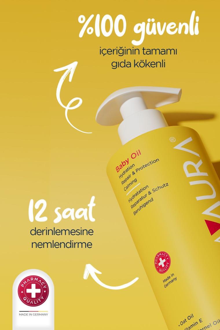 Mamaaura Içerikli Bebek Bakım Yağı - Baby Oil 200 ml