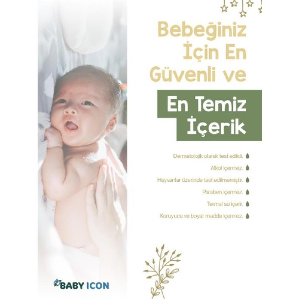 Babyicon Baby Icon Yeni Doğan Bebek Bakım Masaj Yağı Bebe Yağı Baby Oil 100ML
