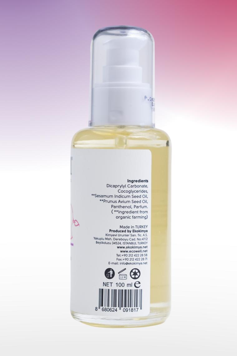 Bebek Yağı, Organik & Vegan Sertifikalı, Hipoalerjenik, Nemlendirici, Rahatlatıcı Bebe Masajı, 100ml