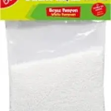 Bubu Strafor Köpük Beyaz Ponpon