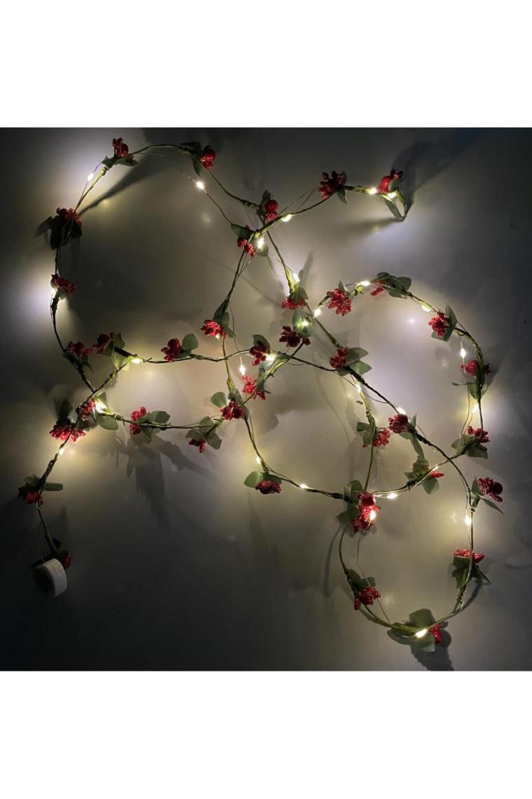 Nettenevime LED Kokina 3 Fonksiyonlu Kendinden Pilli Işıklı Peri LED 200CM