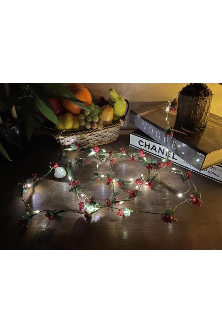 Nettenevime LED Kokina 3 Fonksiyonlu Kendinden Pilli Işıklı Peri LED 200CM