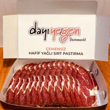 Dayı Yeğen 500 gr Kayseri Çemensiz Hafif Yağlı Sırt Pastırma