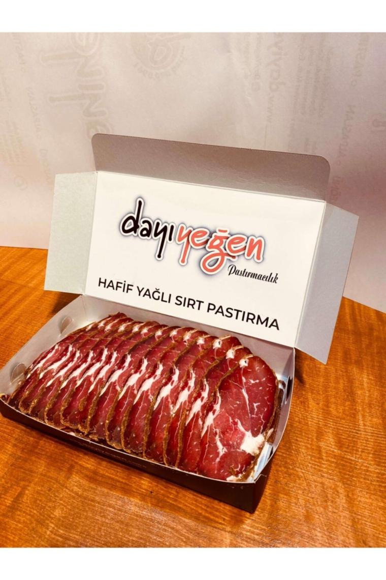 Dayı Yeğen Hafif Yağlı Sırt Pastırma 250 gr Doğal- Kayseri