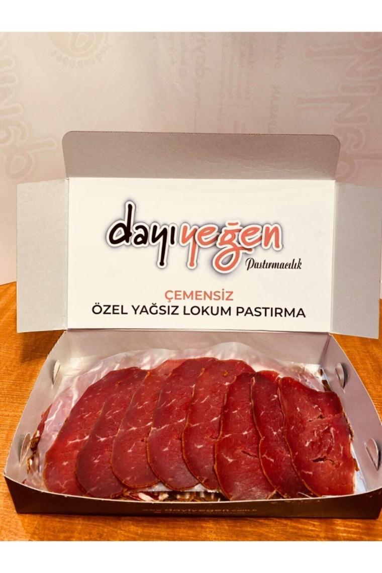 Dayı Yeğen Çemensiz Özel Yağsız Pastırma 500 gr Doğal - Kayseri