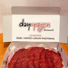 Dayı Yeğen Çemensiz Özel Yağsız Pastırma 500 gr Doğal - Kayseri