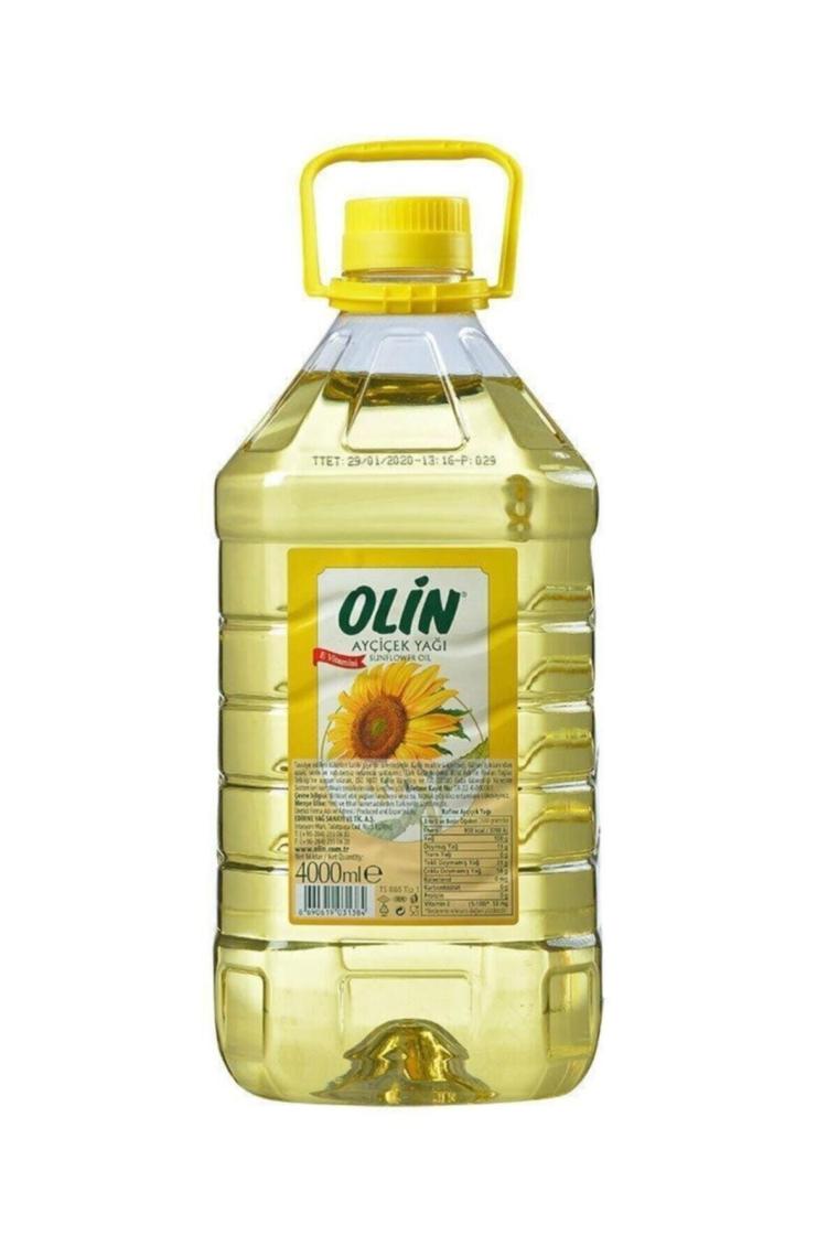 Olin Ayçiçek Yağı 4 lt Pet