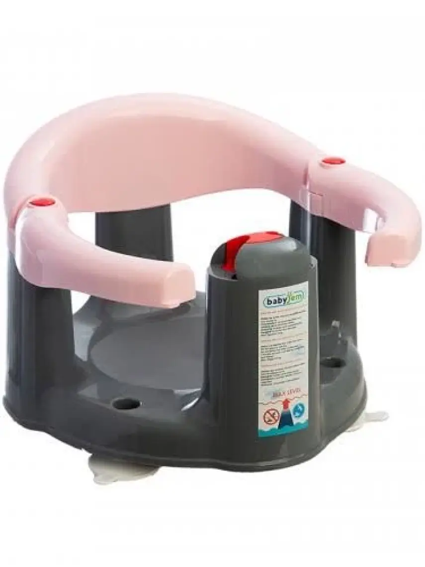 Babyjem Önden Açılır Banyo & Mama Oturağı 636 Pembe