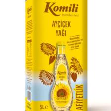 Komili Ayçiçek Yağı 5 lt Teneke
