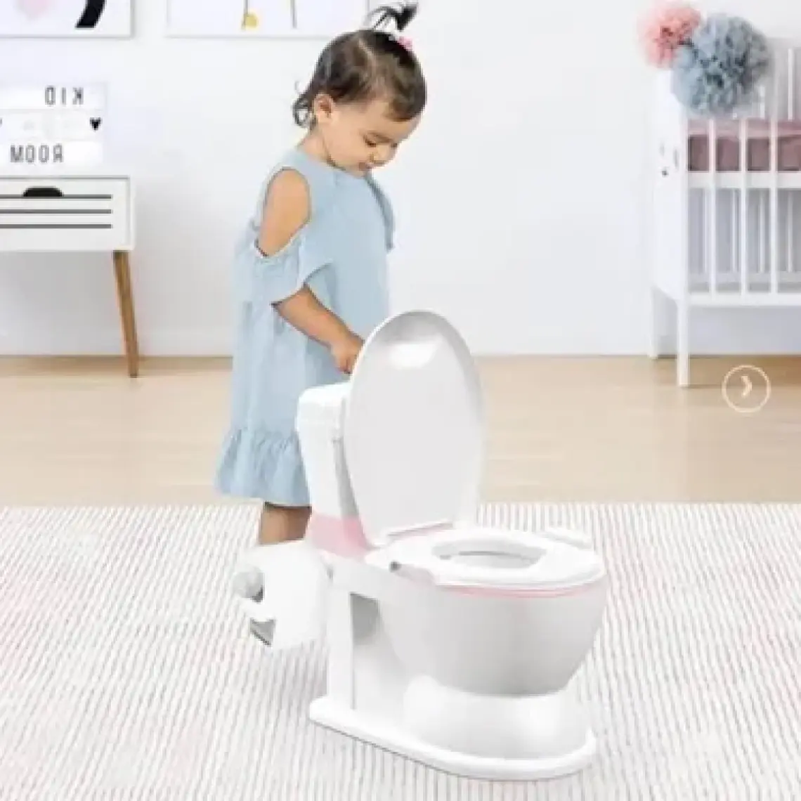 Dolu Eğitici Lazımlık XL 2In1 Gri