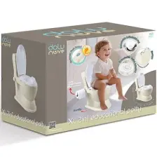 Dolu Eğitici Lazımlık XL 2In1 Gri