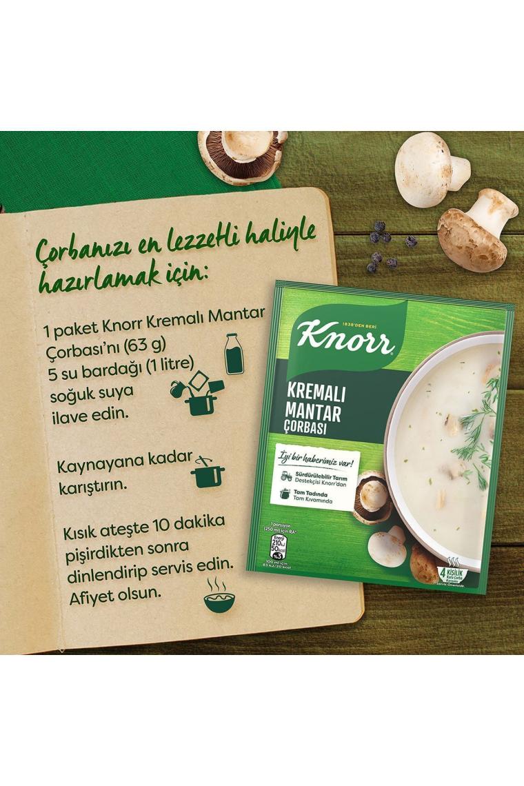 Kremalı Mantar Çorbası 63 gr X 12 Adet