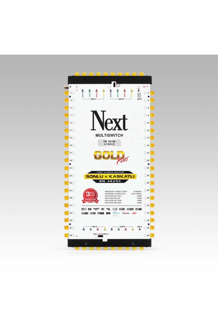 Next YE-10/40 Sonlu Multiswitch + Adaptör
