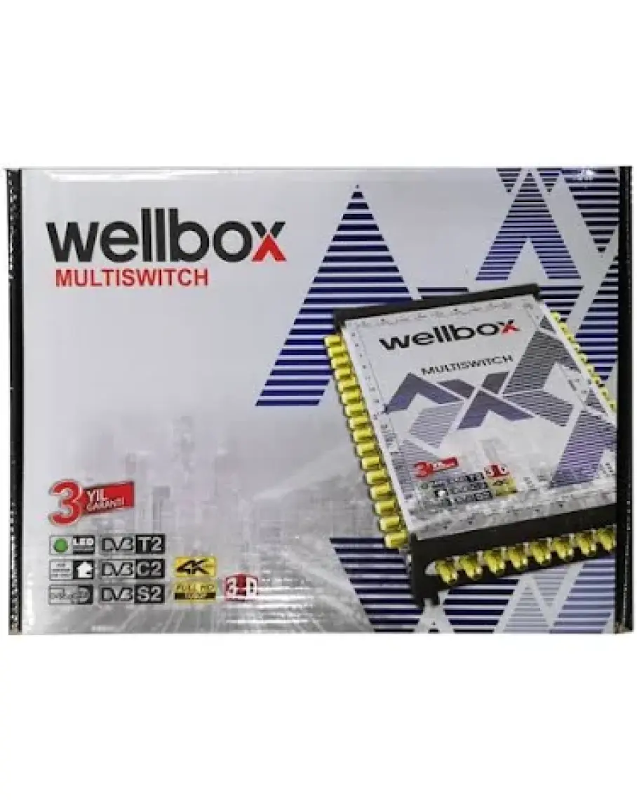 Wellbox WB-10/24 Sonlu Kaskatlı Multiswitch